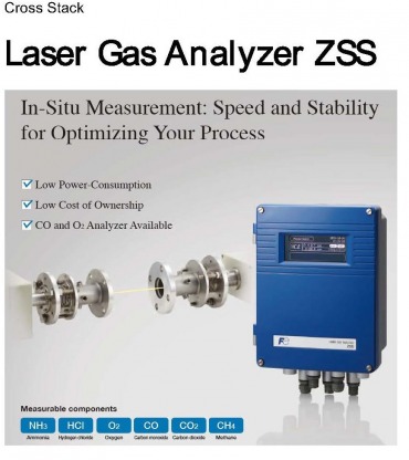 Laser Gas Analyzer zss - จำหน่ายเครื่องวิเคราะห์ก๊าซ อาร์ พี ซีเล็คชั่น 