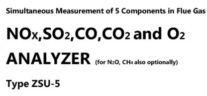 9. Simultaneous Measurement of 5 Components in Flue Gas_Page - จำหน่ายเครื่องวิเคราะห์ก๊าซ อาร์ พี ซีเล็คชั่น 
